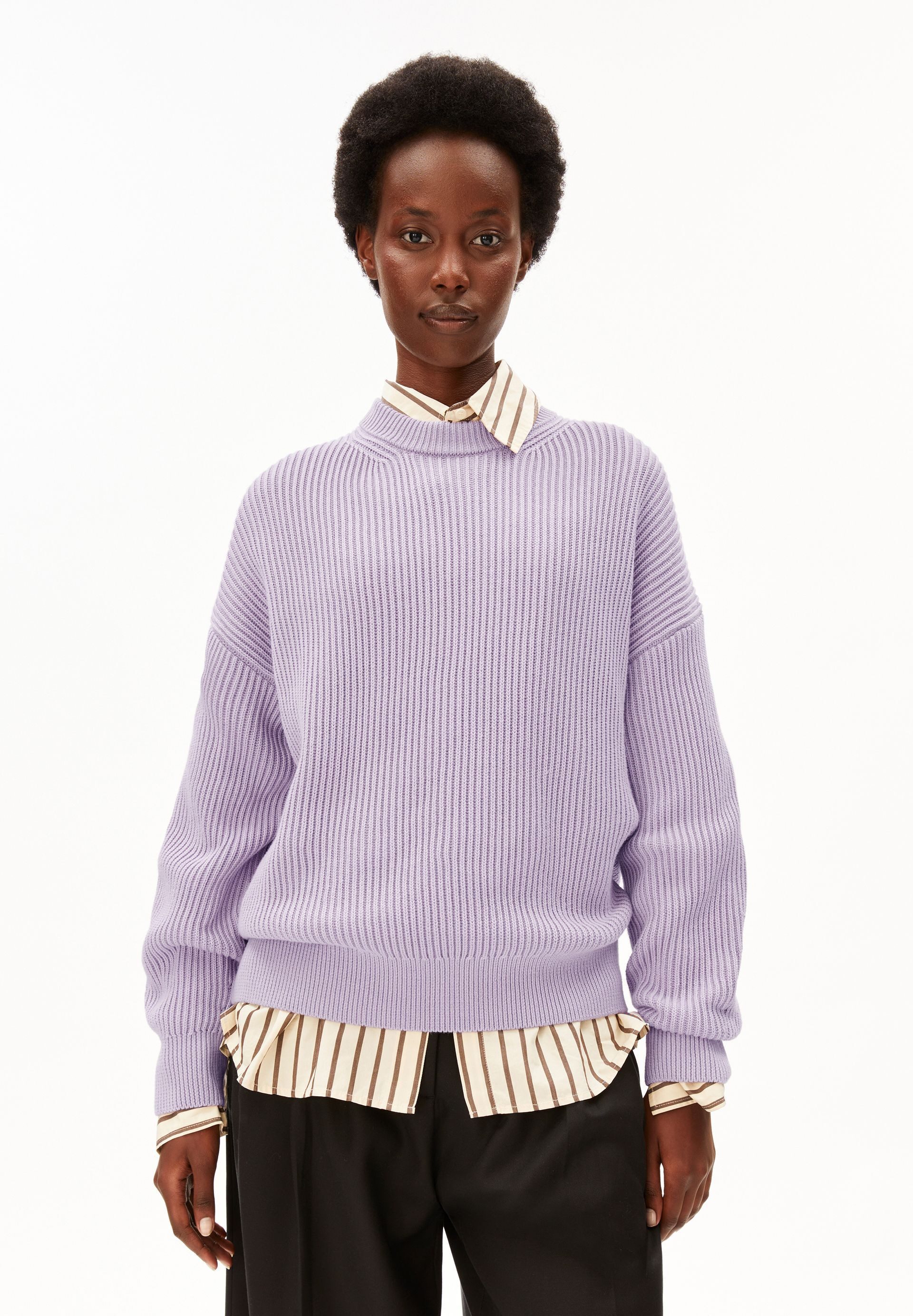 Armedangels Strickpullover VANISÉ RIB Strickpullover aus 100% Bio-Baumwolle Loose Fit