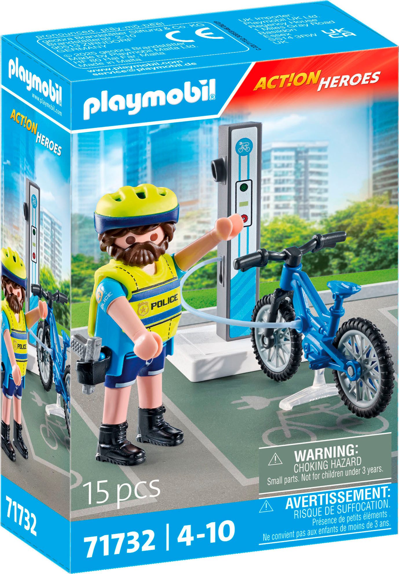Playmobil® Polizei Fahrradstreife (71732), Playmobil Action günstig online kaufen