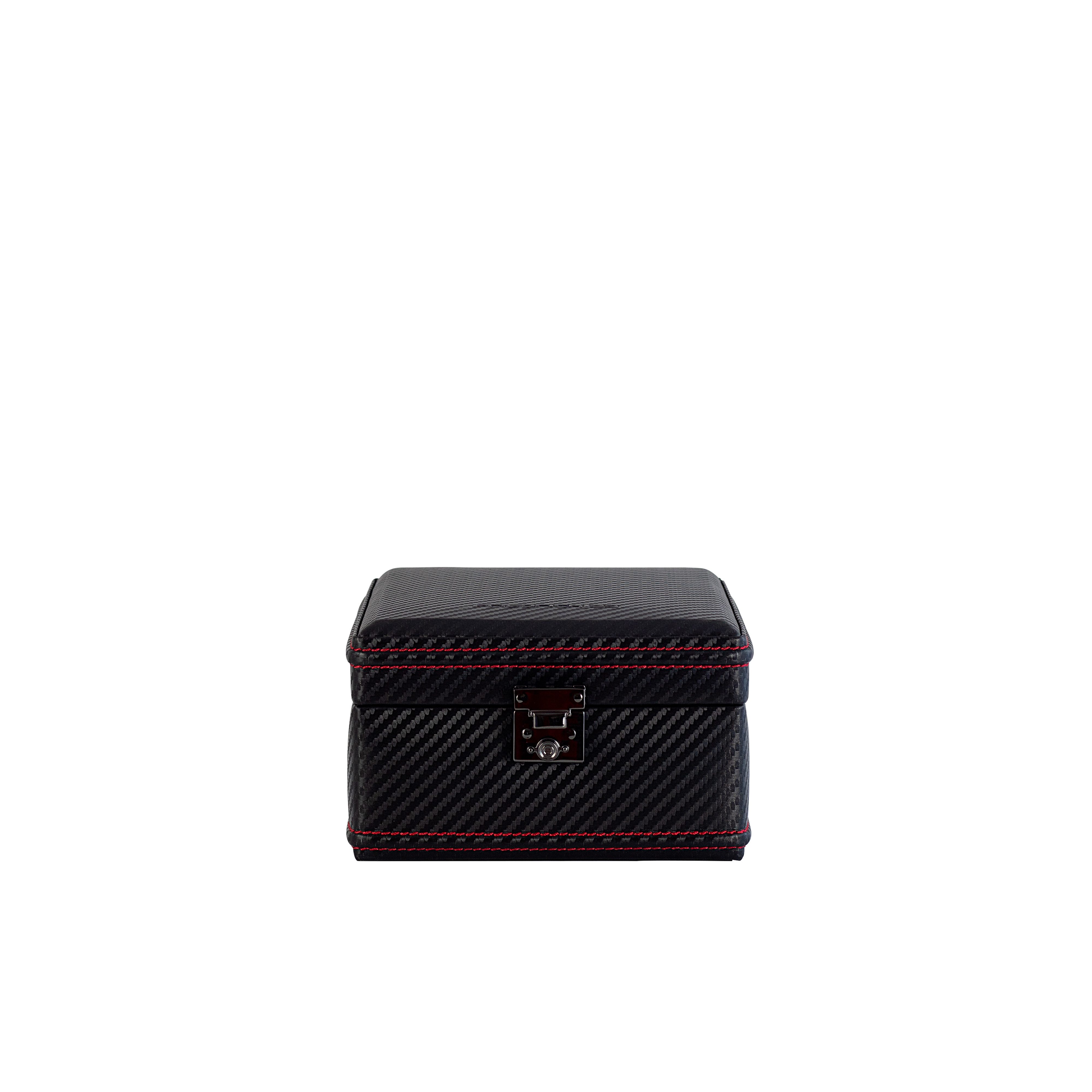 Friedrich23 Uhrenbox Carbon für 4 Uhren