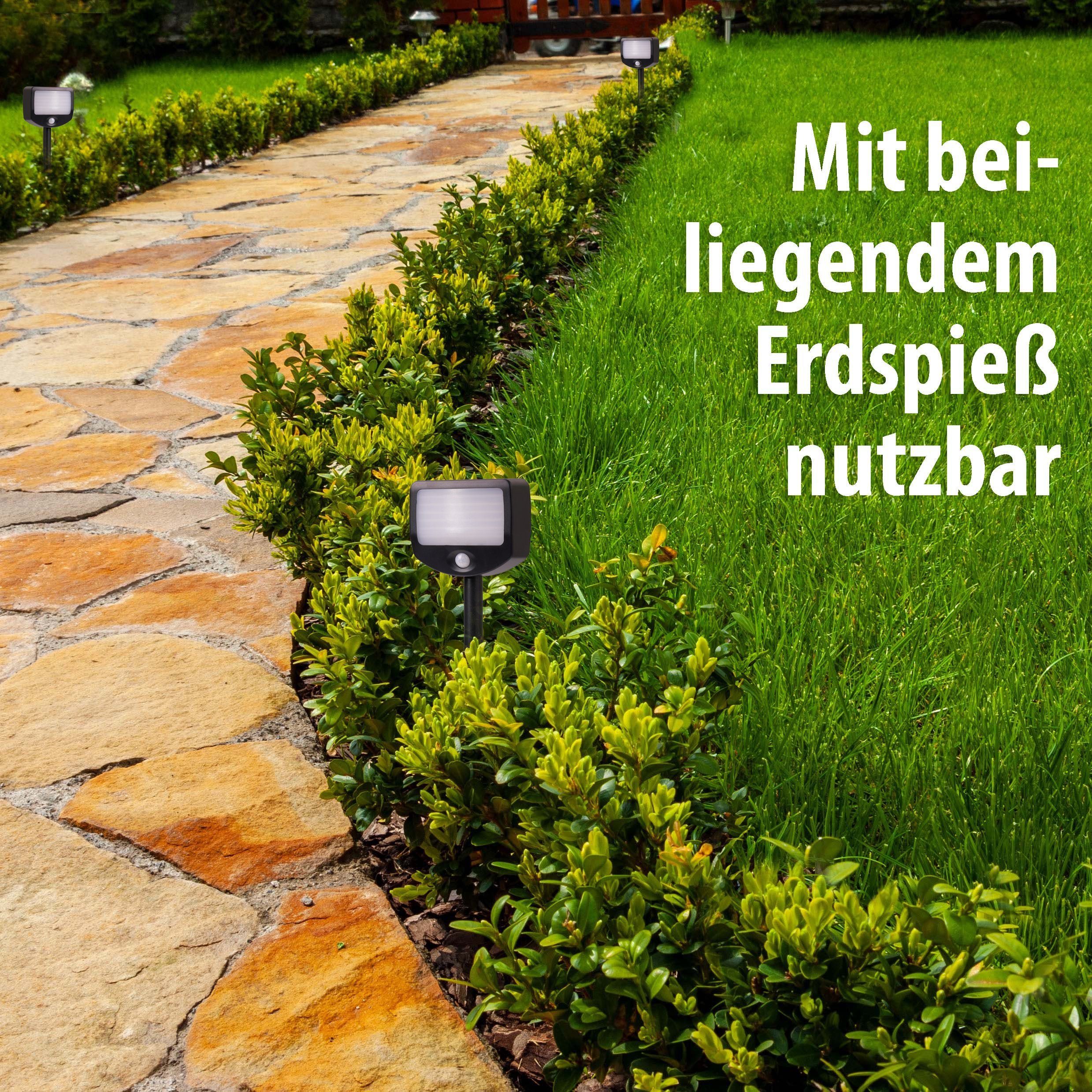 Northpoint Bewegungsmelder LED Batterie Strahler Fluter Sicherheitsleuchte 6er Set mit Funk – Bild 4 von 5