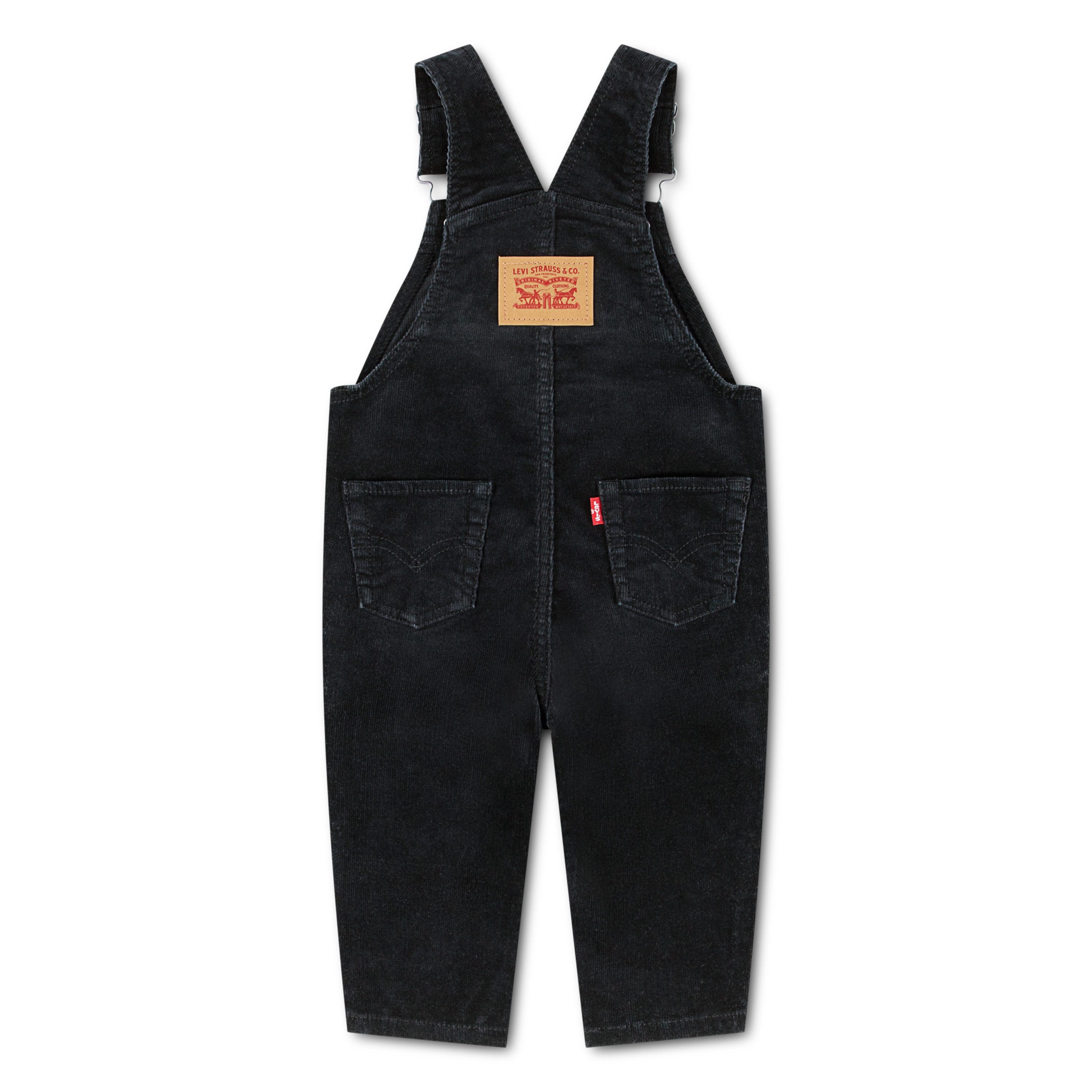 Levi's® Kids Jeanslatzhose LVN DENIM OVERALL wickelfreundliche Knopföffnung, Regular Fit – Bild 2 von 5