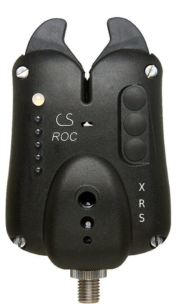Carp Sounder elektronischer Bissanzeiger Carp Sounder ROC XRS ACC Bissanzeiger-Set 3+1 versch. Farben, (3 Bissanzeigern, 1 Receiver, Transportkoffer)
