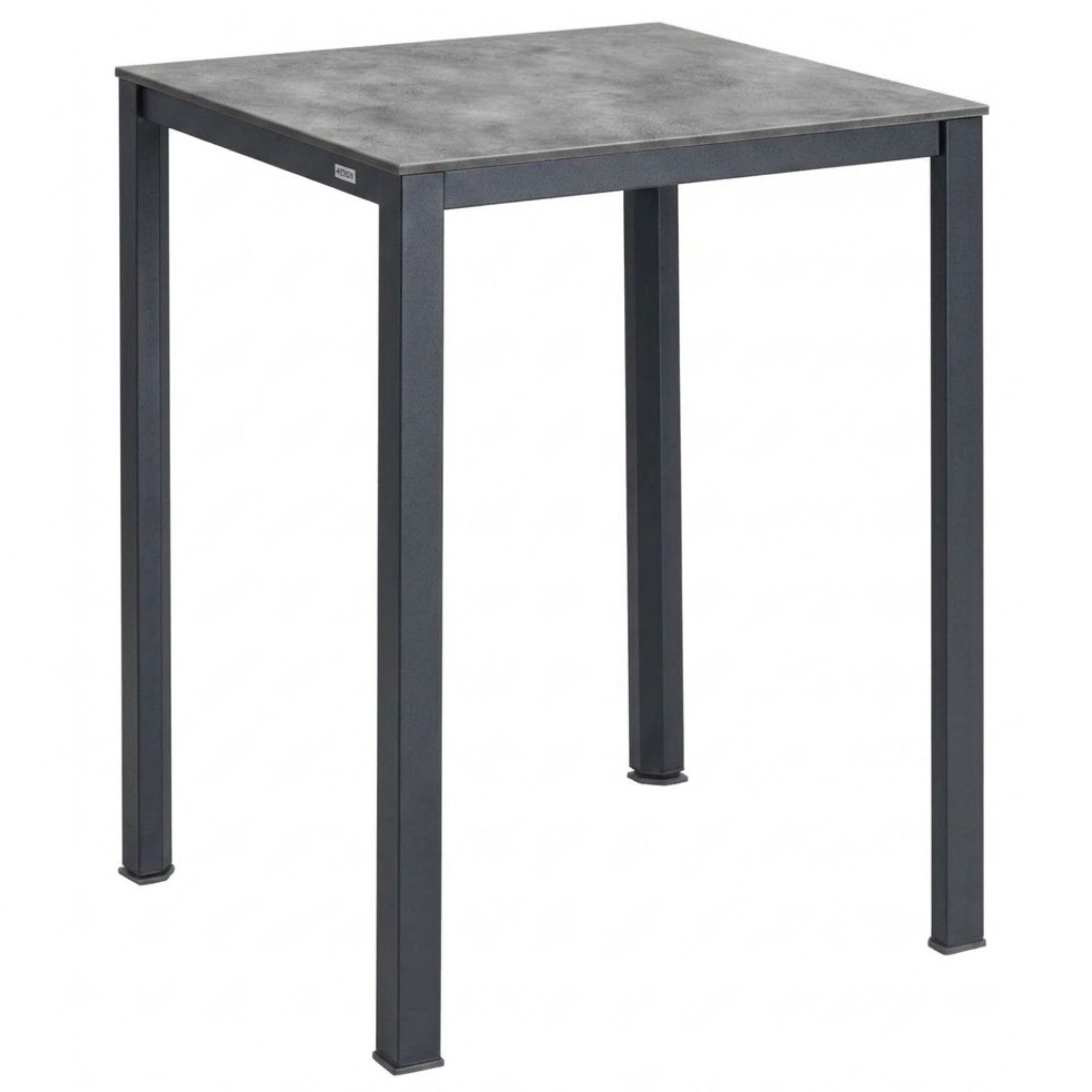 KETTLER Gartentisch Cubic Bar Tisch 80 x 80 x 96 cm Anthrazit