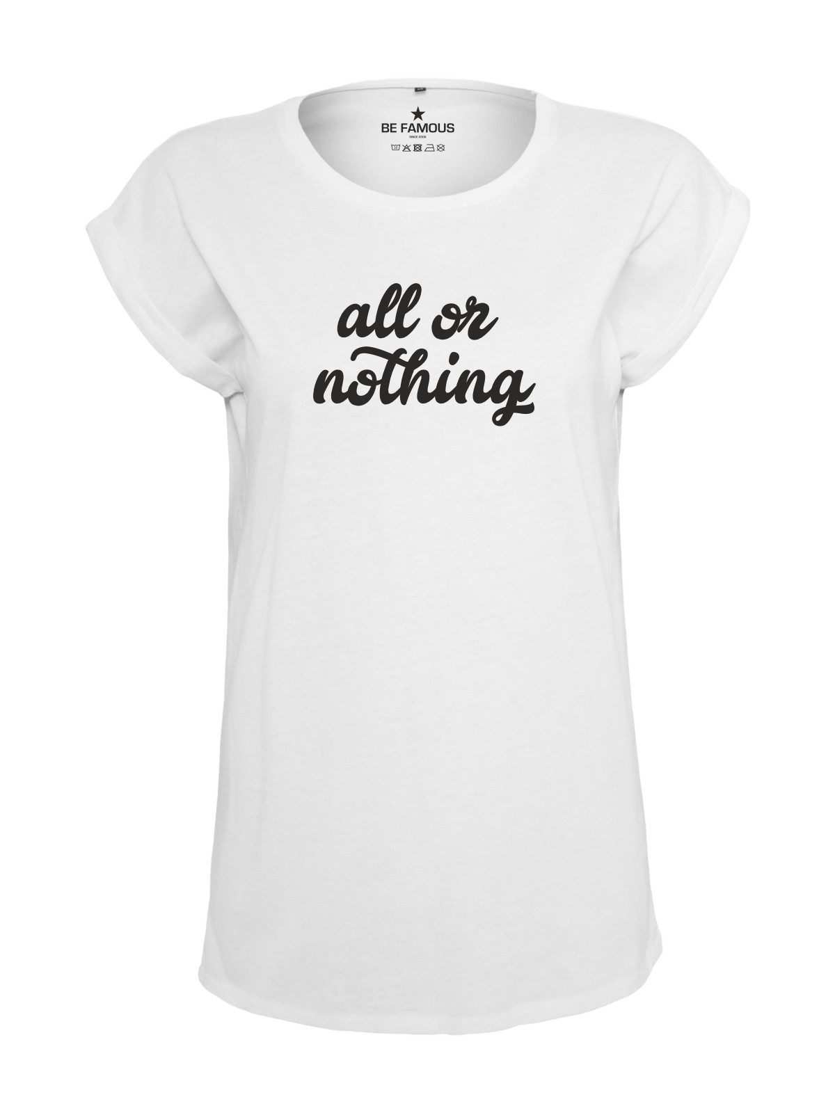 Be Famous Print-Shirt All or nothing günstig online kaufen