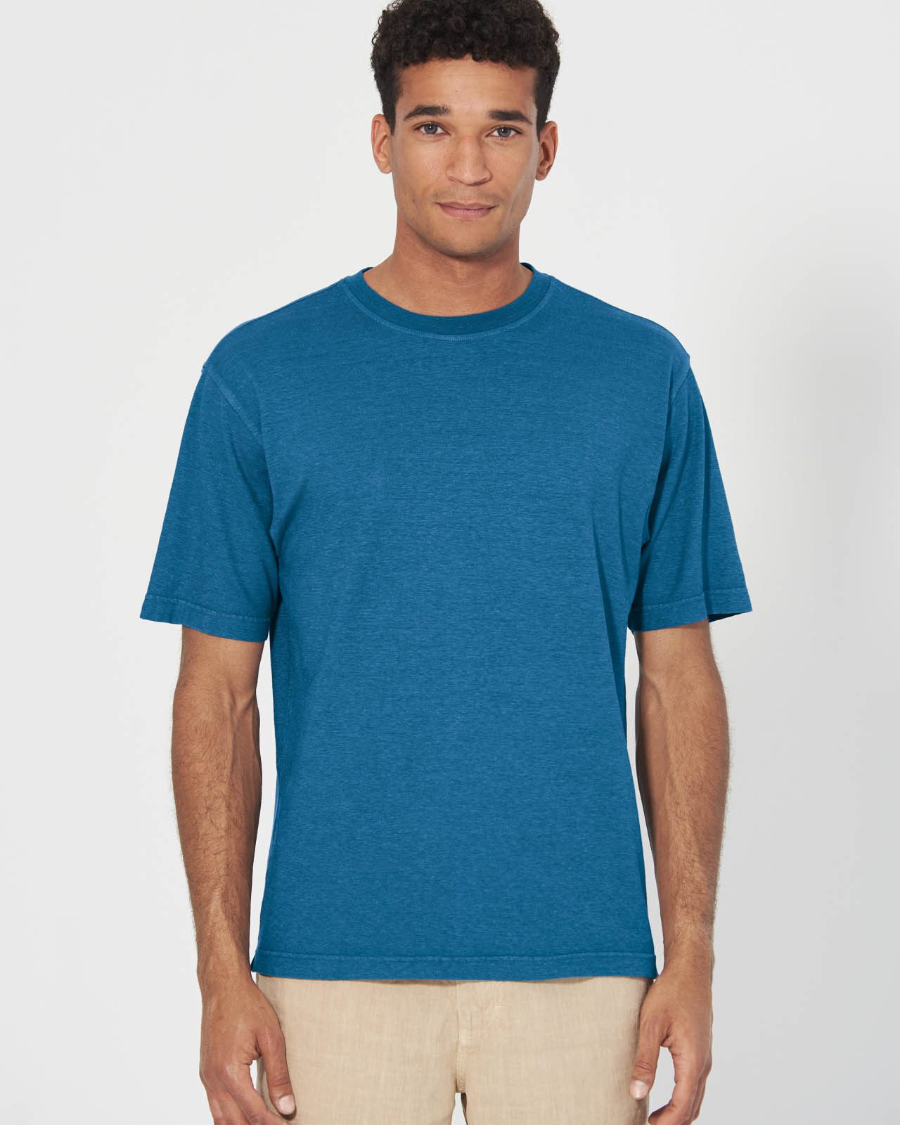 HempAge T-Shirt Basic T-Shirt Hanf/Biobaumwolle Casual Fit