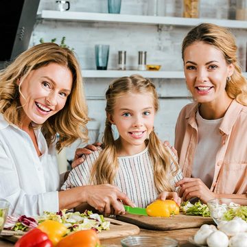 Coonoor Kinderkochmesser Kinder-Küchenmesser-Set zum Schneiden und Kochen