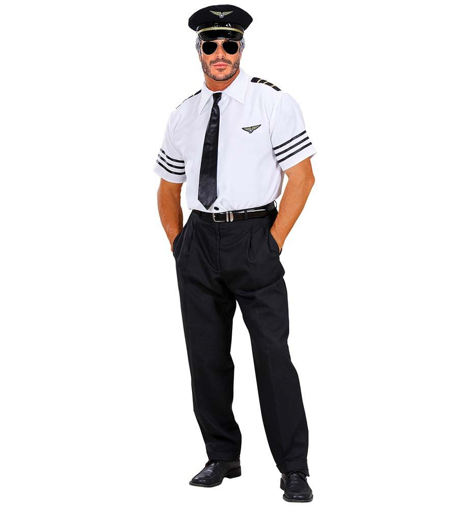 Kostüm Kostüm Pilot 3-tlg