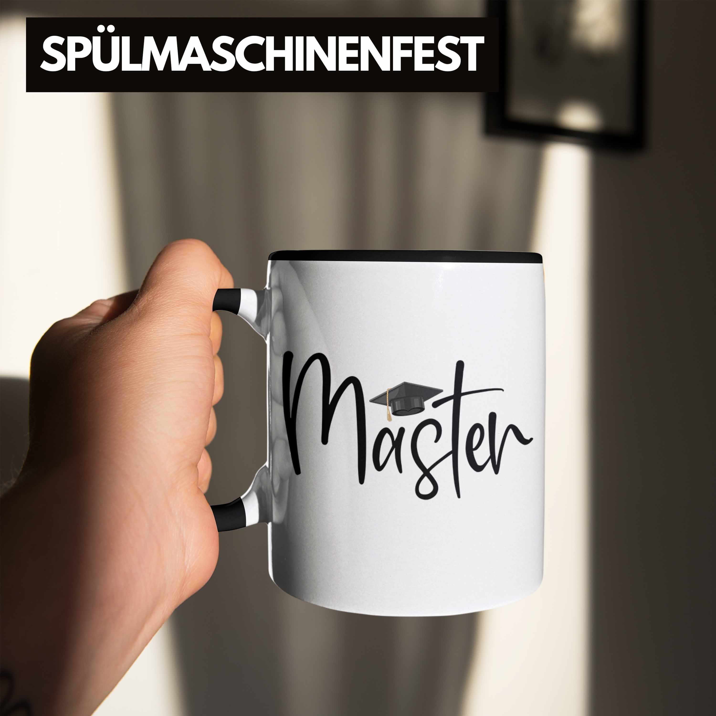 Prüfung Schwarz Graduation Trendation Bestanden Tasse Studium Trendation Abschluss Master Geschenk Tasse -