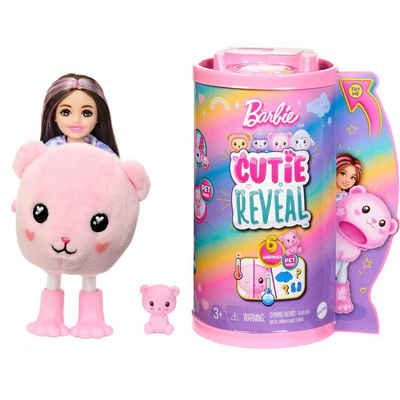 Mattel® Babypuppe Barbie Cutie Reveal Chelsea Cozy Cute Serie - Teddybär