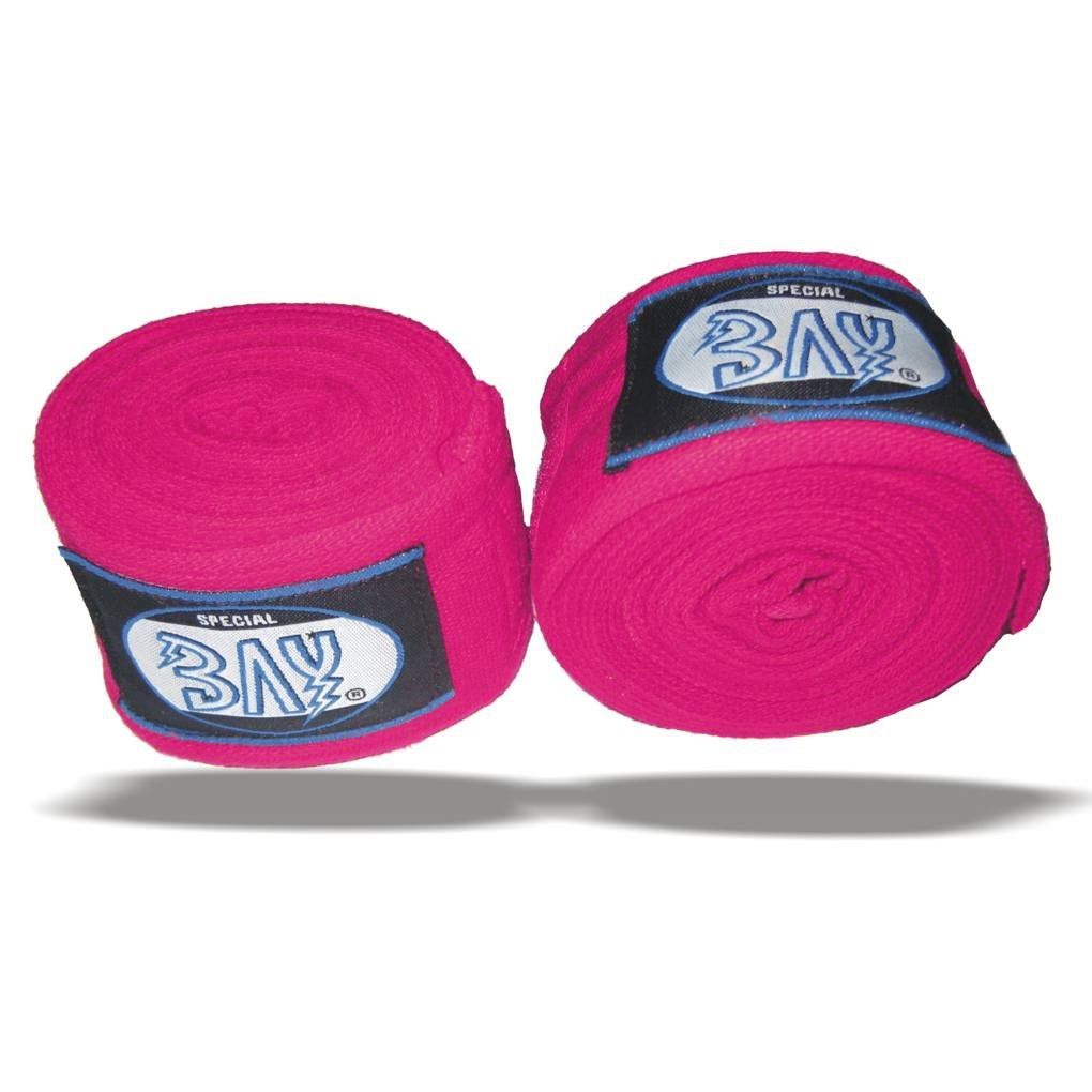 Boxbandagen Basic Box-Bandagen Handbandagen Boxen Kickboxen pink