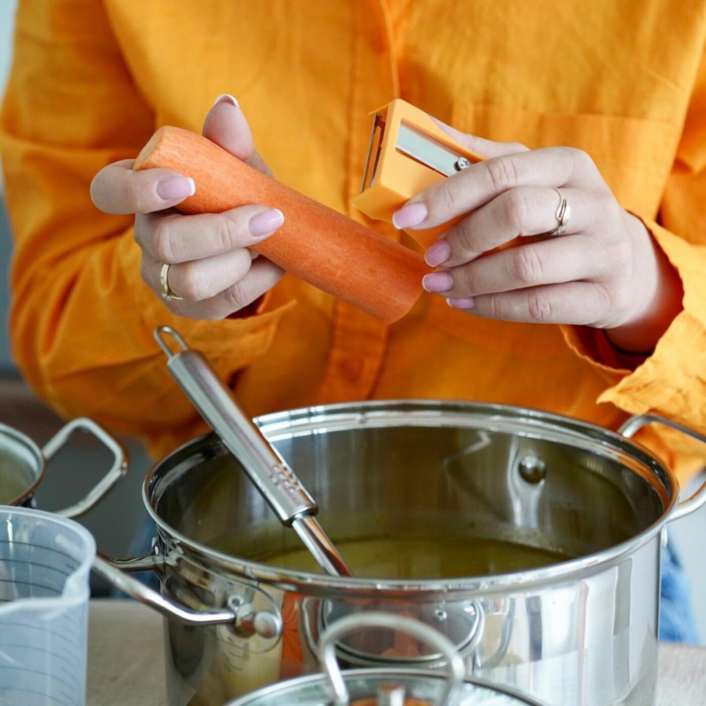 WestCraft Rindenschäler Anspitzer Karotte - Schäler für Gemüse in Form eine günstig online kaufen