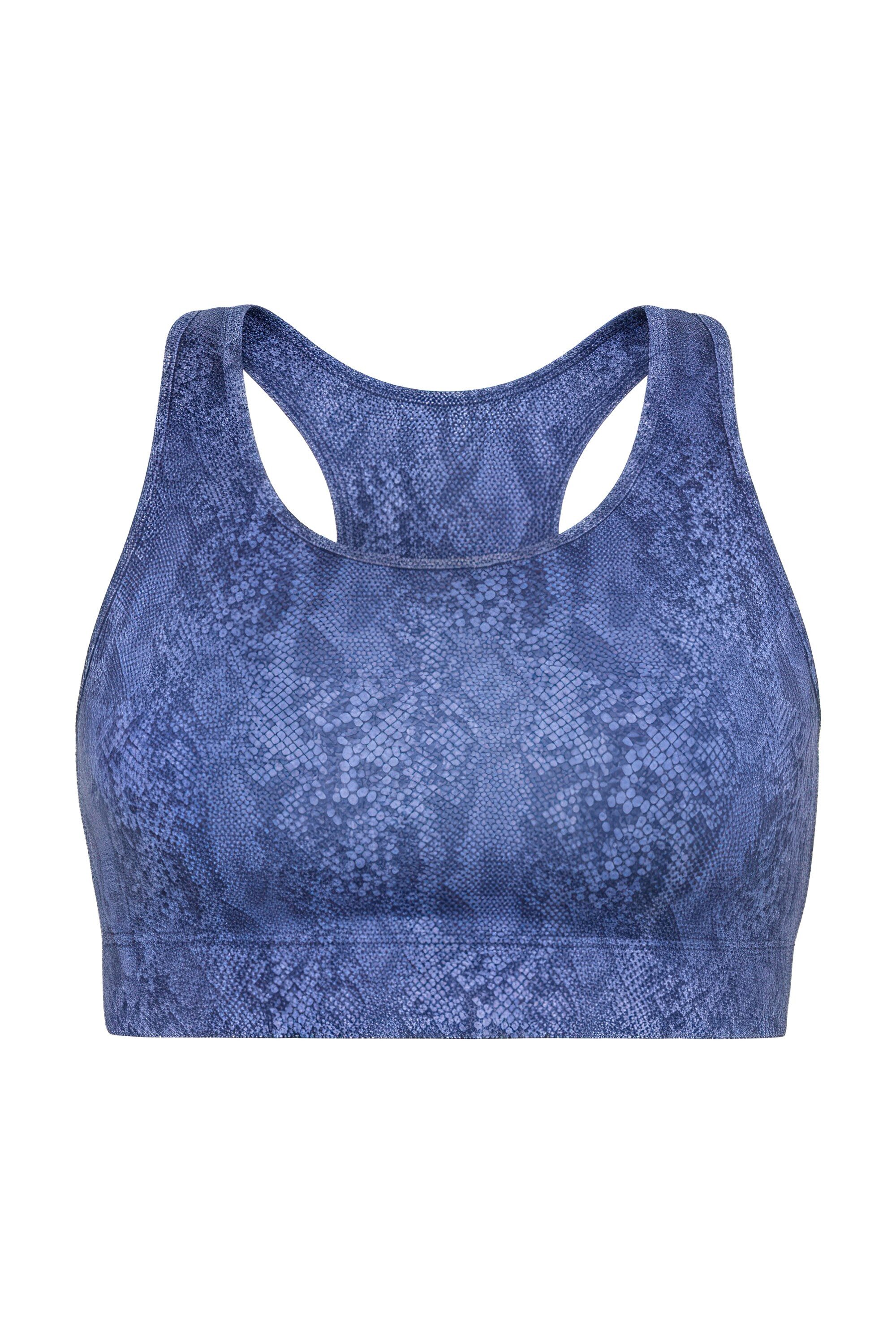 Studio Untold Sport-BH Sportbustier Snake Softcups Racerback Mesh-Futter günstig online kaufen