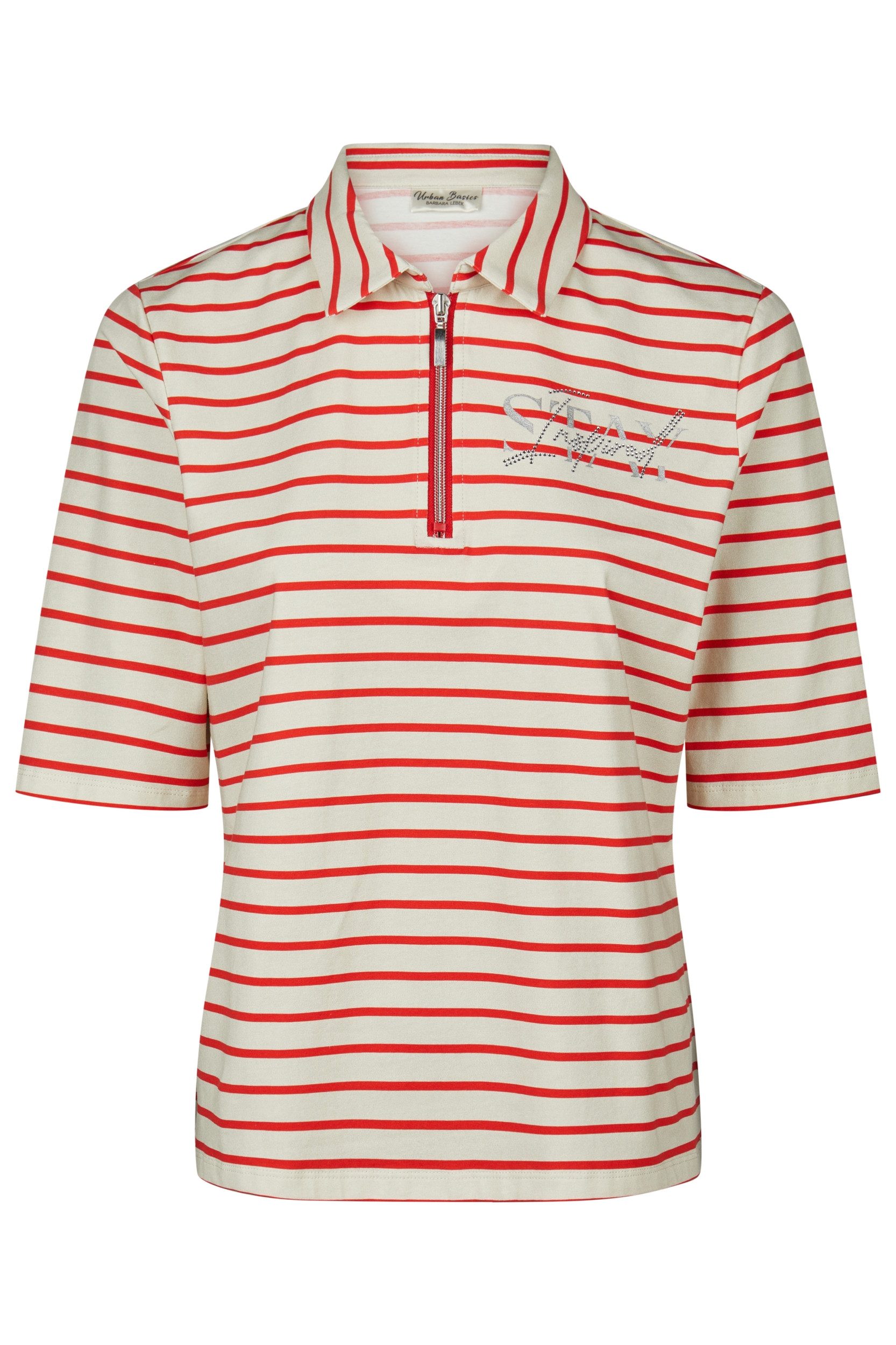Barbara Lebek T-Shirt Shirt Polo liegend