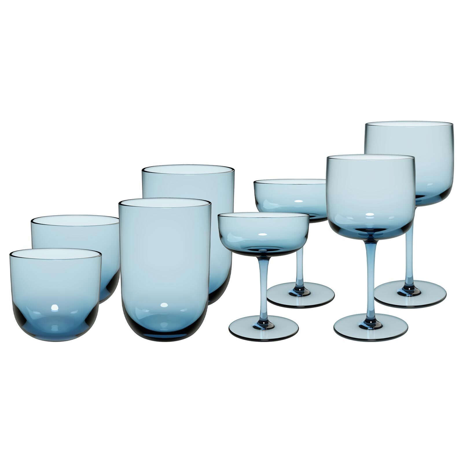 Gläser-Set Like Glass Komplett-Gläser-Set 8er Set
