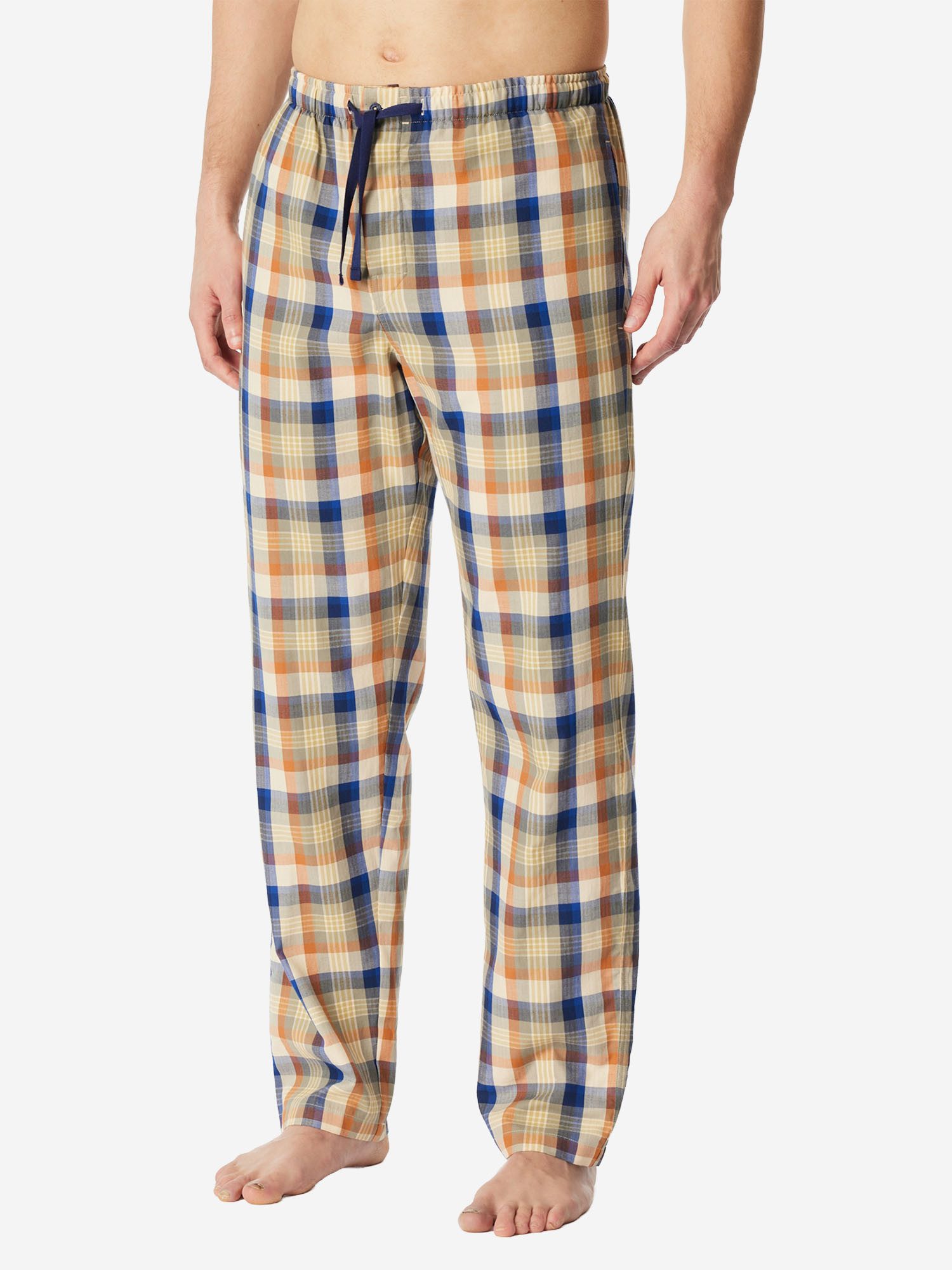 Schiesser Pyjamahose Mix Relax Schlafhose, Nacht Hose, Loungehose