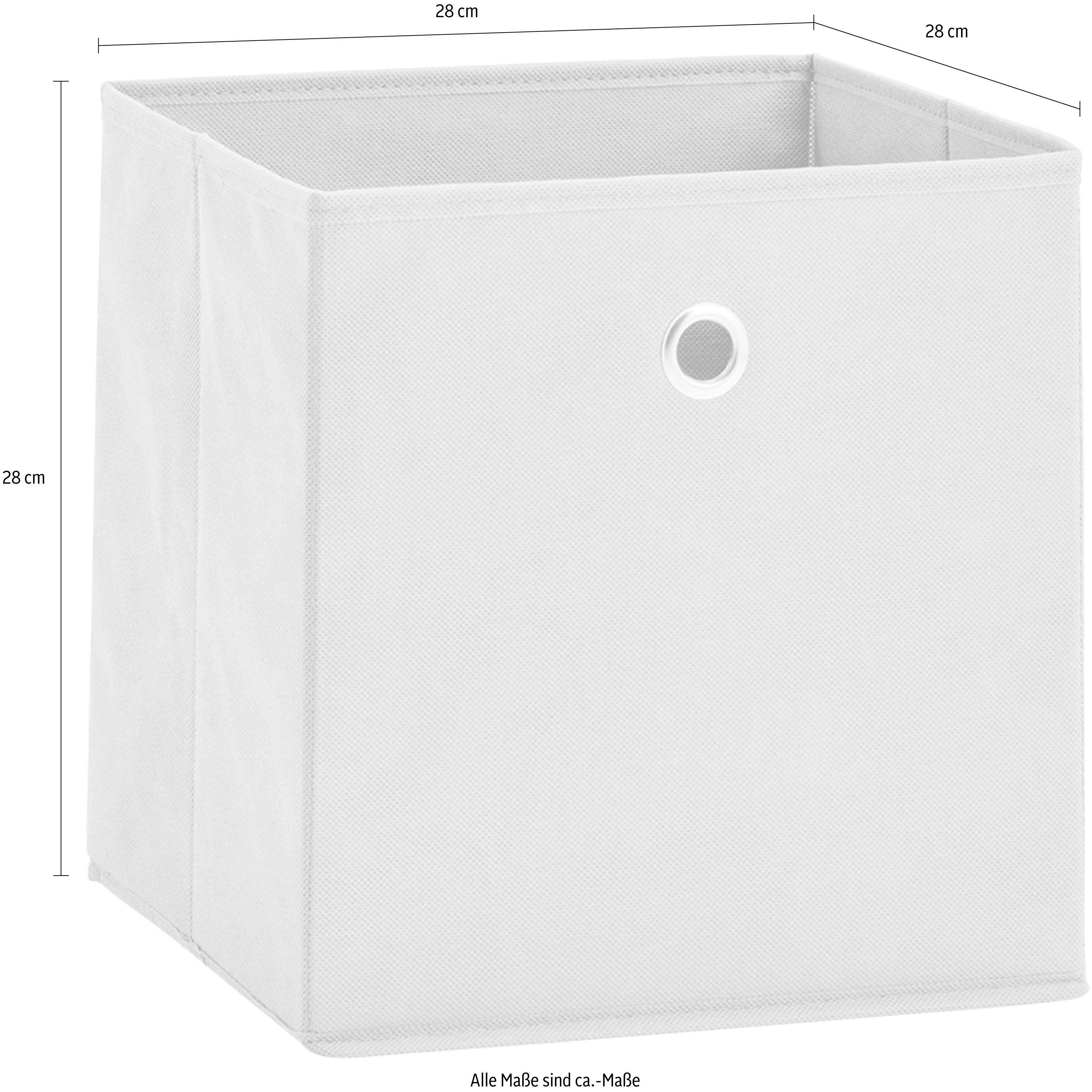 Zeller Present Aufbewahrungsbox (Set, 2 St), faltbar und schnell verstaut