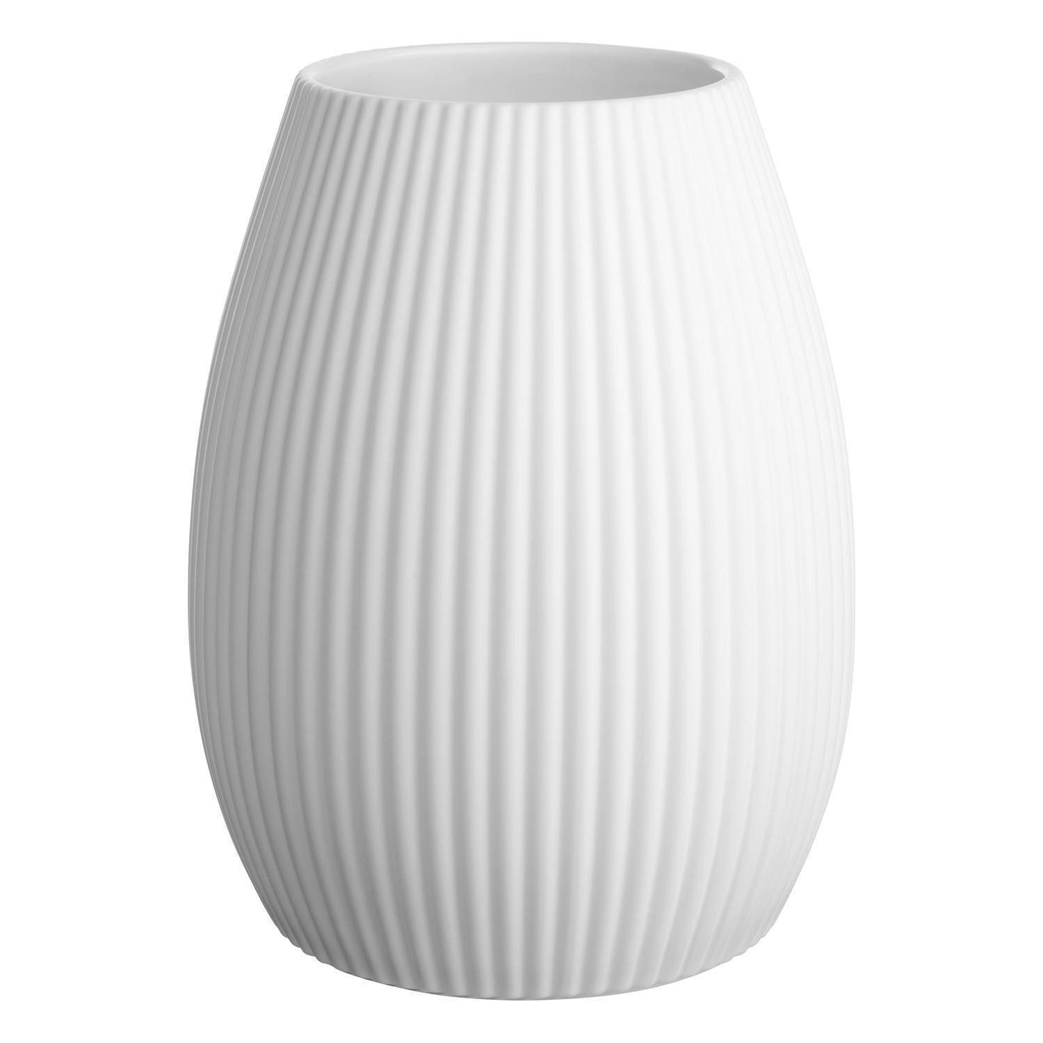 ASA SELECTION Tischvase Vase RICA, Weiß matt, Ø 18,7 x H 24 cm, (1 St), Por günstig online kaufen