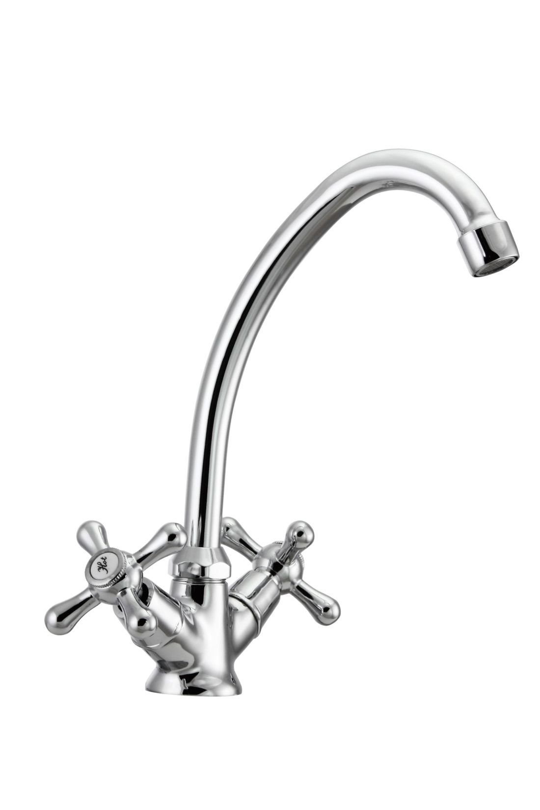 Hydroland Spültischarmatur Retro Zweigriffmischer Küchenarmatur, Retro günstig online kaufen