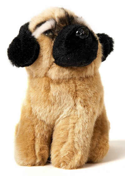 Uni-Toys Kuscheltier Hunde Plushies - versch. Modelle - 12 cm (Höhe) - Plüsch, Plüschtier, zu 100 % recyceltes Füllmaterial
