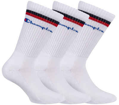 Champion Kurzsocken Unisex Socken, 3 Paar - Crew Socken Legacy