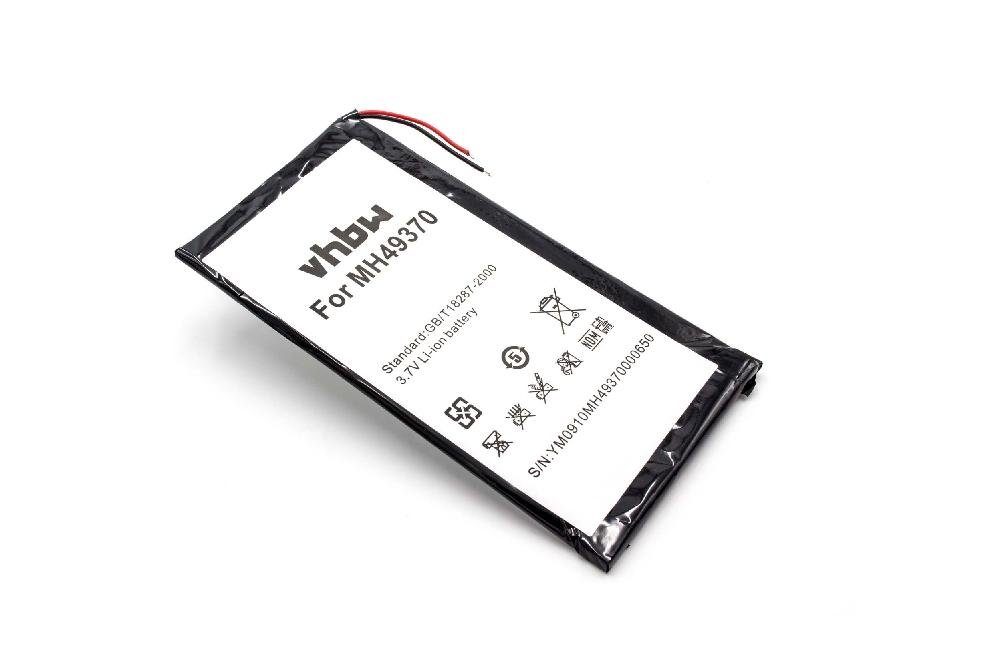(3,7 Tablet V) mit mAh kompatibel Tablet-Akku 4200 vhbw Li-Polymer Jaytech