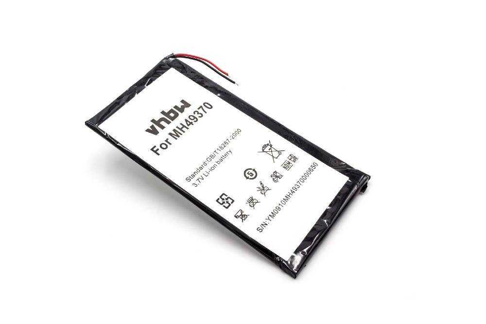 vhbw Akku Ersatz für MH49370 für Tablet (4200 mAh, 3,7 V, Li-Polymer) Tablet-Akku Akku Li-Polymer 4200 mAh (3,7 V, 1 St), Leistungsfähiger Austausch-Akku für Ihren Tablet-Computer