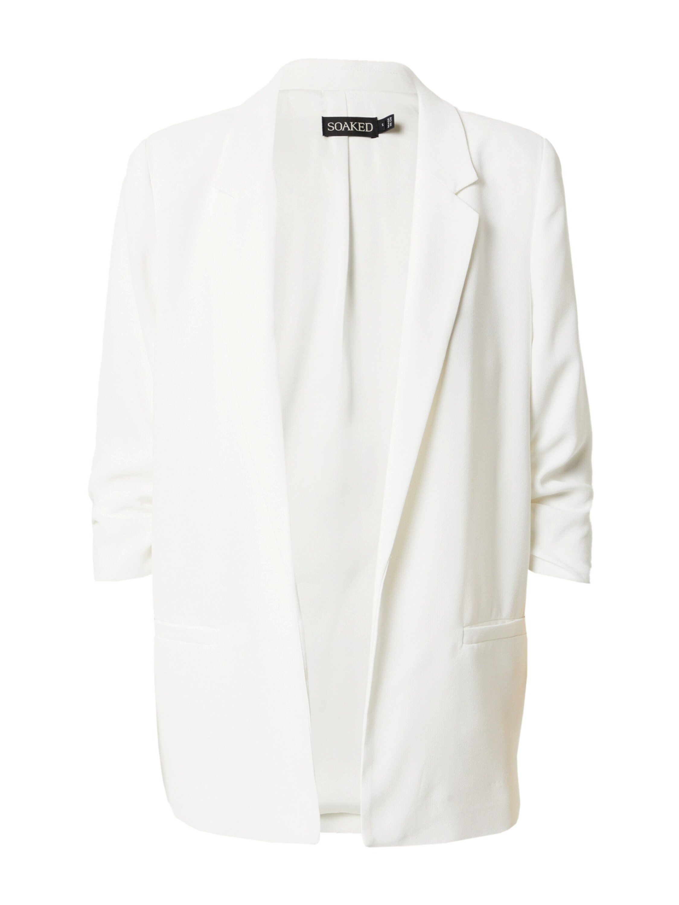 SOAKED IN LUXURY Kurzblazer Shirley (1-tlg) Drapiert/gerafft günstig online kaufen