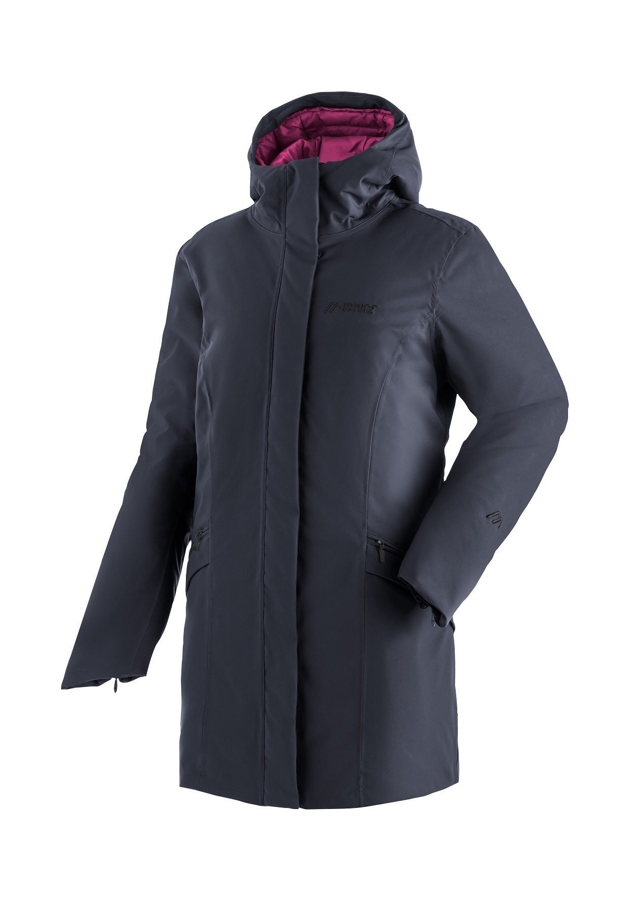 Maier Sports Parka Wintermantel Henni (wasserdicht, winddicht) dunkelblau Damen