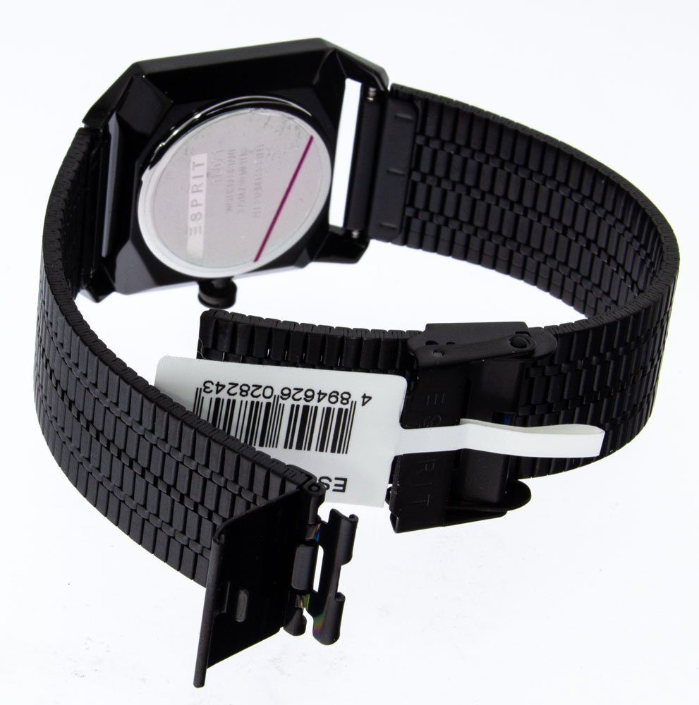 Esprit Quarzuhr ESPRIT Damenuhr Cube Ladies ES1L071M0045