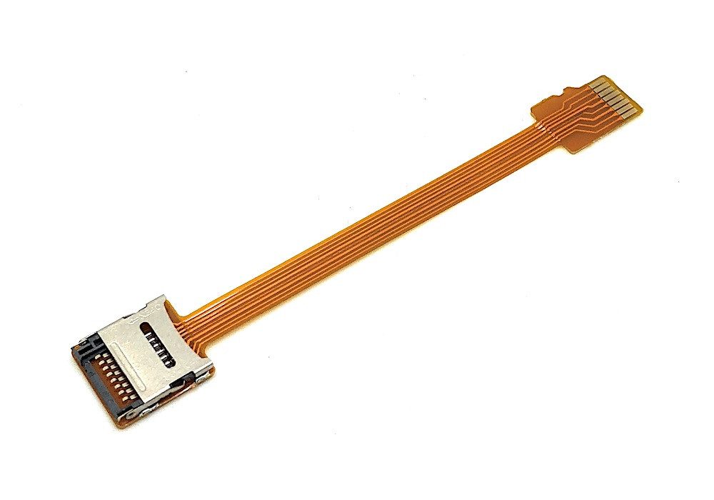 microSD / T-Flash zu microSD Verlängerung Ultraflexibel 10cm Speicherkarte