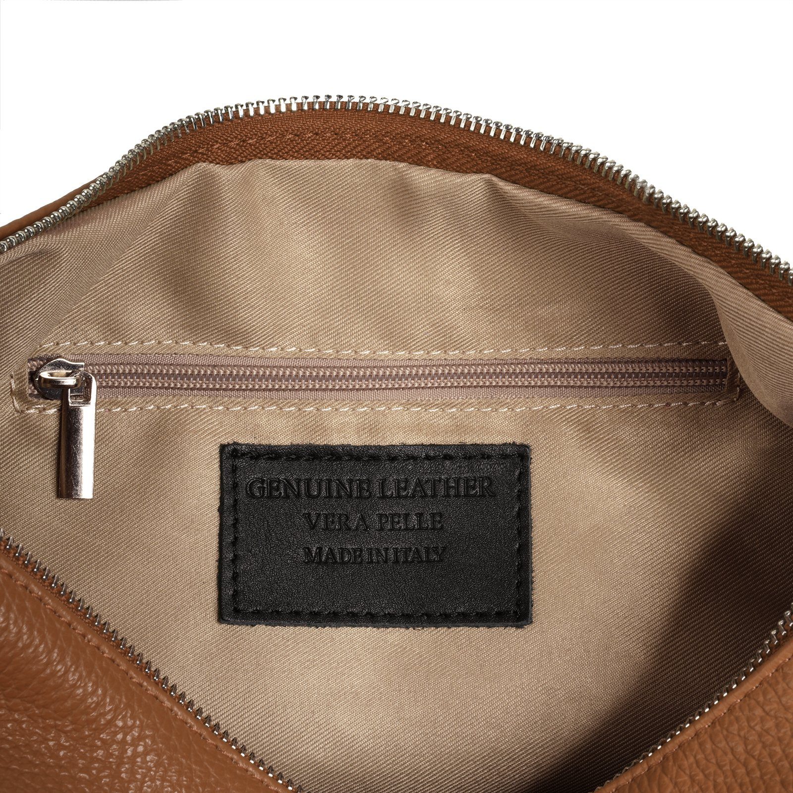Samantha Look Shopper, echt Leder, Made in Italy
