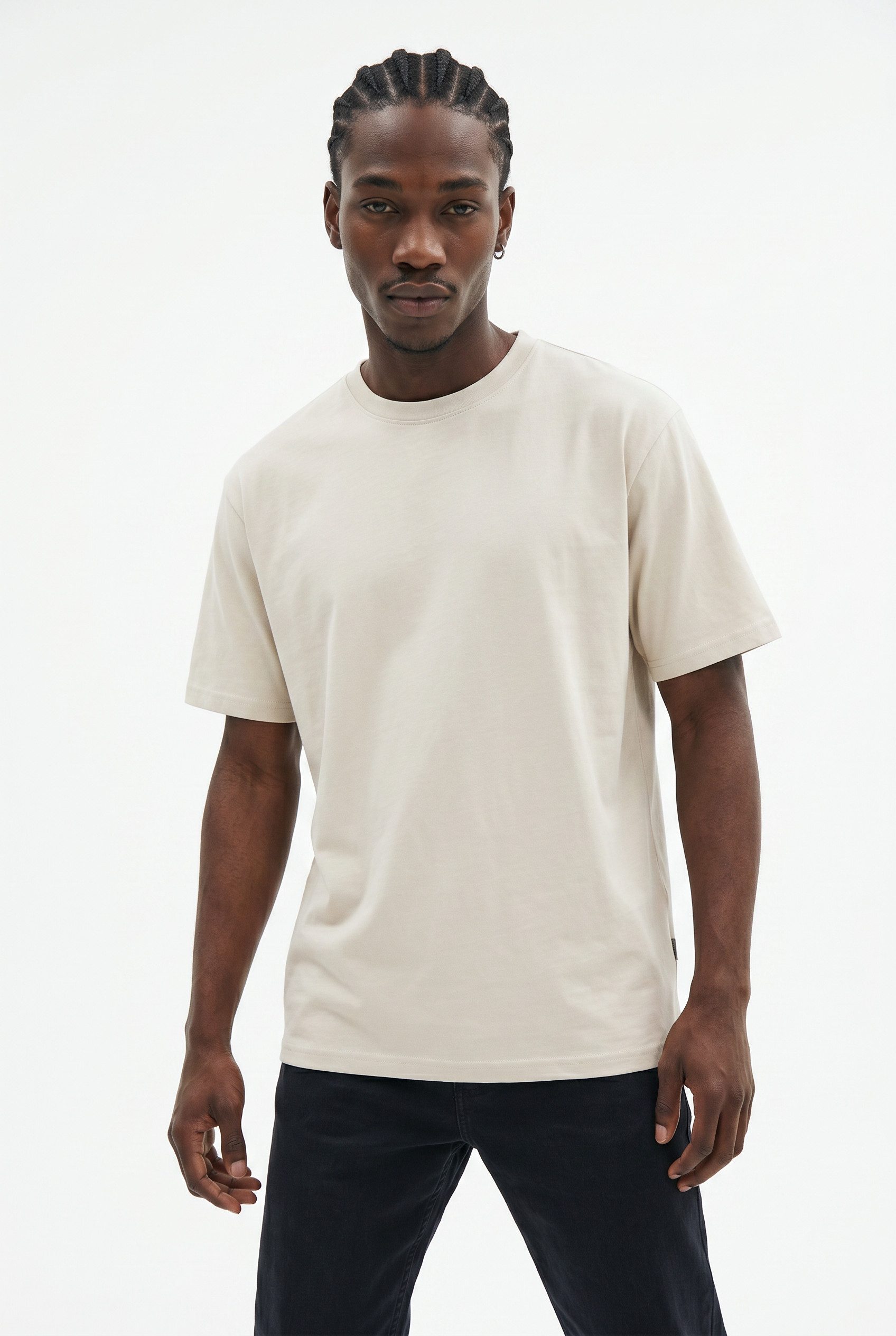 Jack & Jones Rundhalsshirt JJEORGANIC RELAXED TEE SS O-NECK NOOS Baumwolle, relaxed fit
