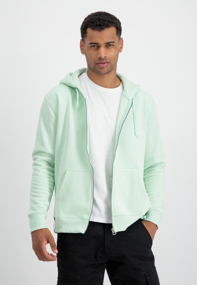 Kapuzenpullover Hoody Alpha Sl Industries Basic mint Zip