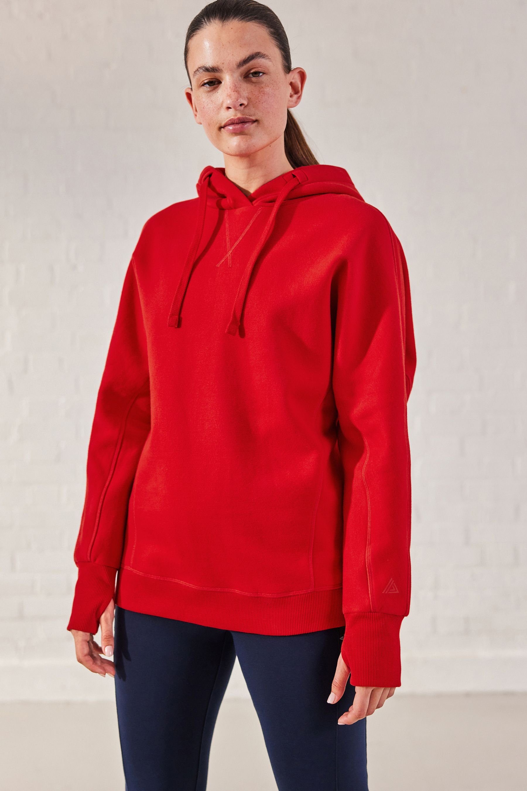 Red Next Langes Kapuzensweatshirt (1-tlg) Kapuzensweatshirt