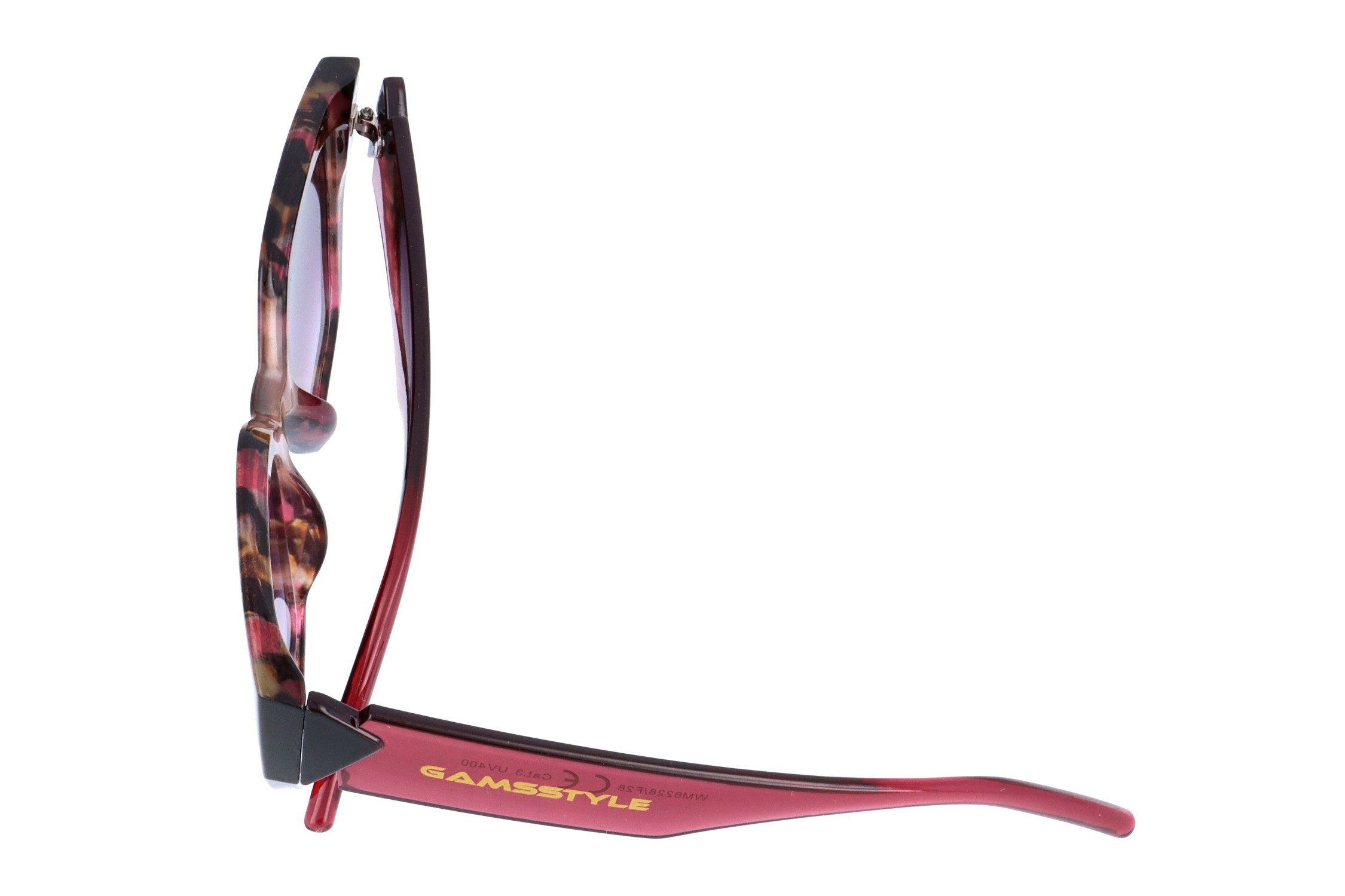 Gamswild Sonnenbrille UV400 GAMSSTYLE Modebrille Cateye getöntes Verlaufsglas Damen Modell WM6228 in braun, schwarz, blau, rot