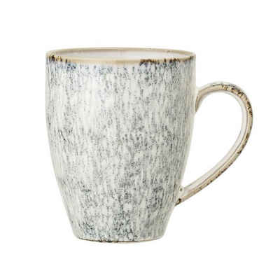 Bloomingville Tasse, Keramik, Grau H:11cm D:9cm Keramik