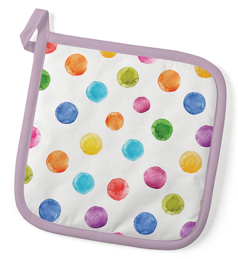 Topflappen Polka Dots