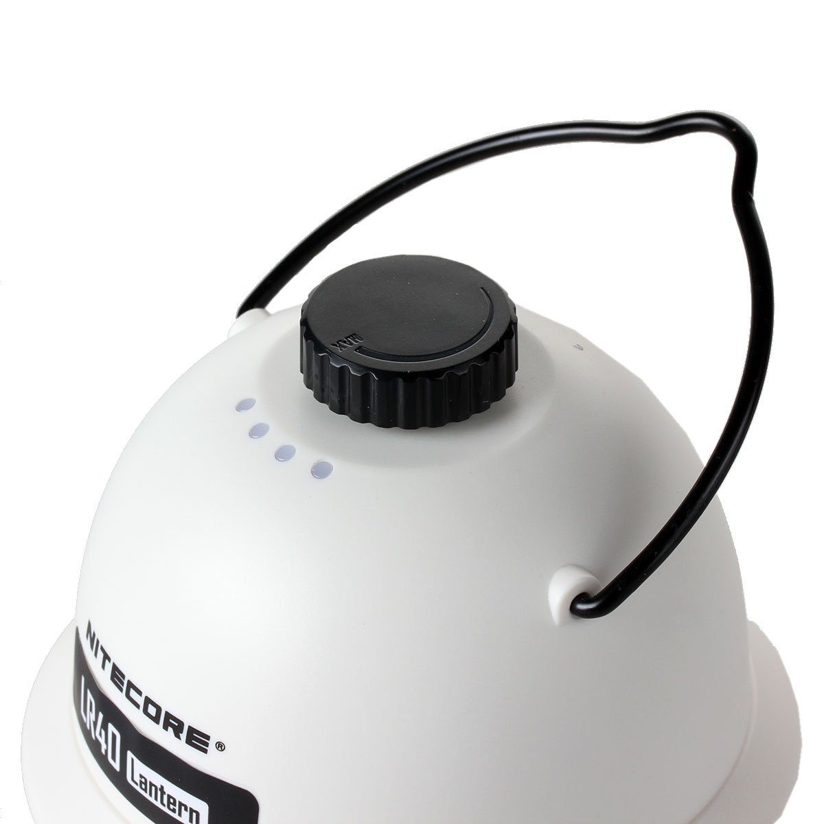 weiß Powerbank-Funktion Taschenlampe LED Nitecore LR40 mit Campingleuchte