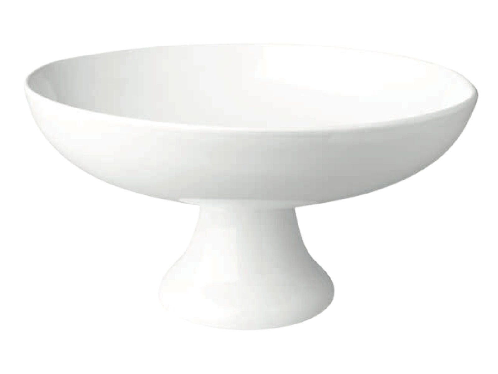 ASA SELECTION Obstschale Grande Obstschale auf Fuss 14 x 8,5 cm, Porzellan, (Obstschalen), Geschirr