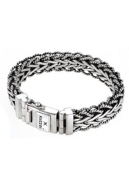 Kuzzoi Armband Herren Panzerarmband Gliederkette 925er Silber