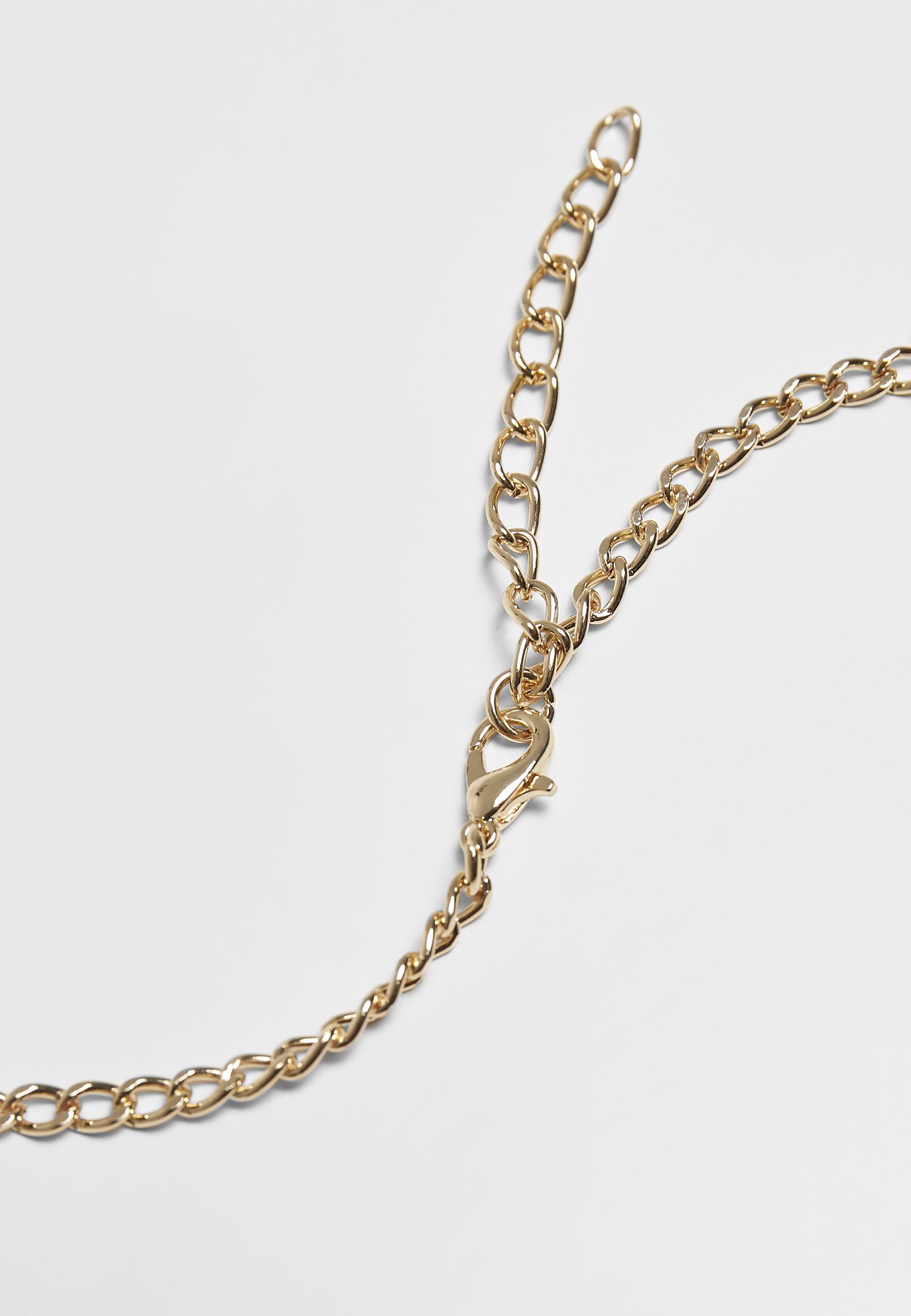 URBAN Cross Diamond CLASSICS Necklace Accessoires Edelstahlkette gold