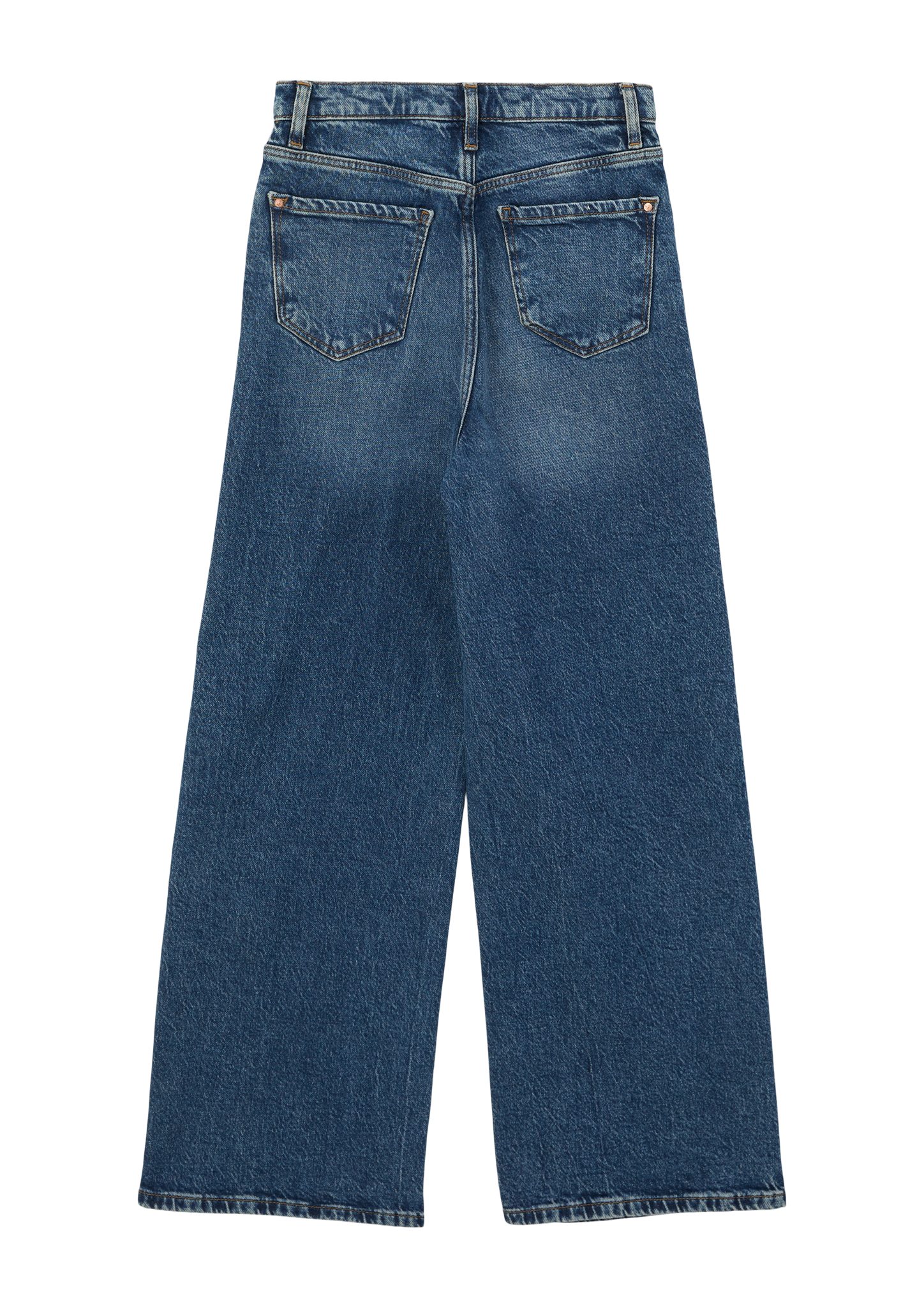 s.Oliver Stoffhose Jeans Rise Fit / Waschung / Leg High Wide Super Regular 