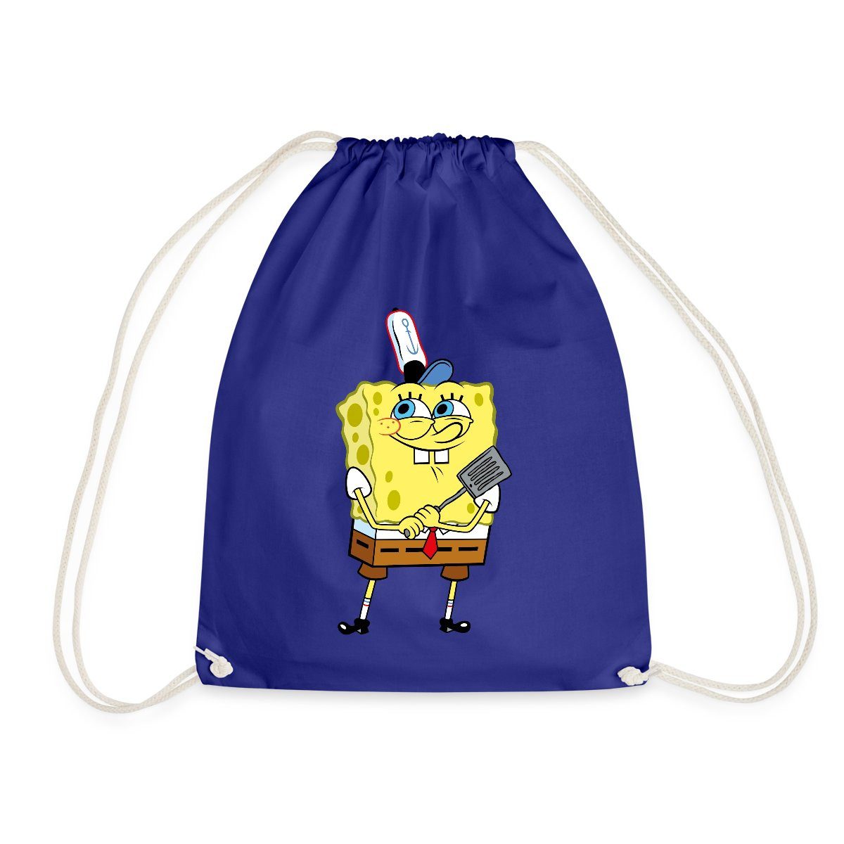 Spreadshirt Turnbeutel SpongeBob Schwammkopf Burger Braten Turnbeutel (1-tlg)