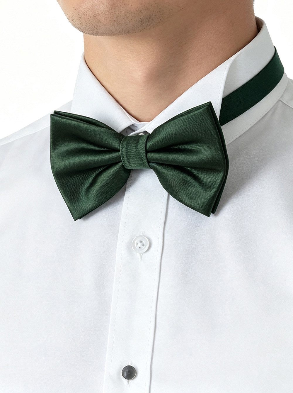 axy Fliege Herren Fliege Schleife im Seidenlook bereits gebunden, Konfirmation verstellbar