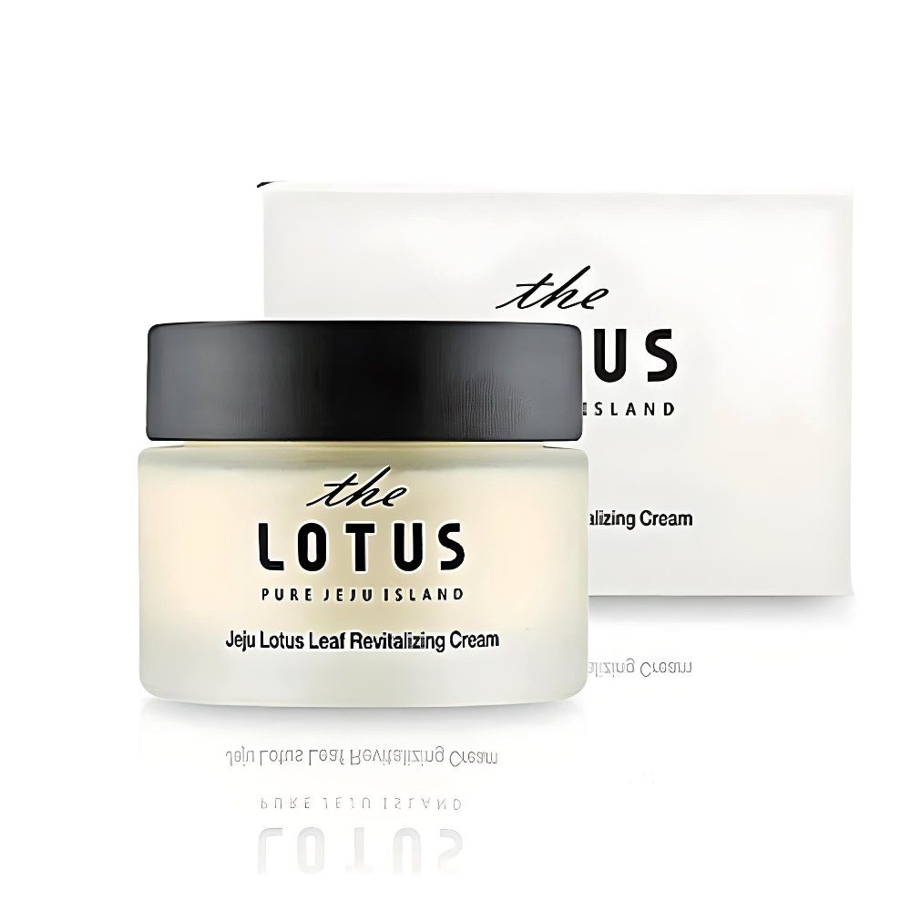 The Lotus Anti-Aging-Creme JEJU LOTUS LEAF REVITALIZING CREAM