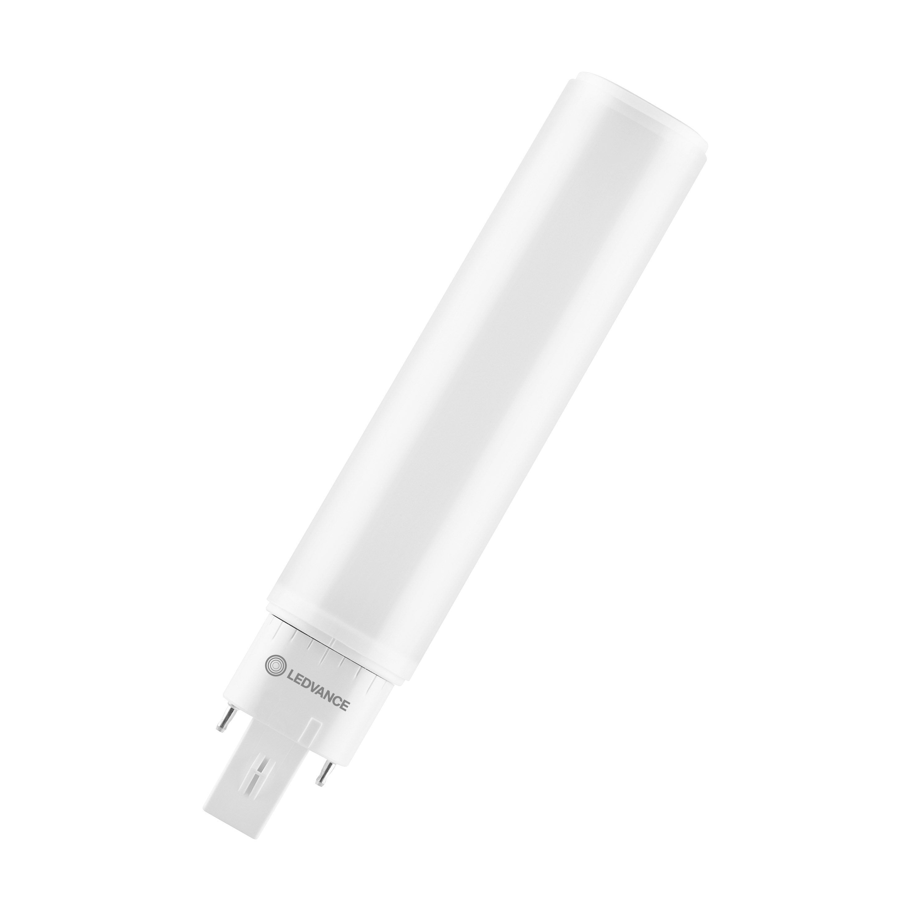 Ledvance LED-Leuchtmittel DULUX LED D/E HF & AC MAINS V, G24Q-1, G24Q-2, G24Q-3, je nach Variante, 1 St., Kalt weiß, LED-Ersatz für herkömmliche Kompaktleuchtstofflampen
