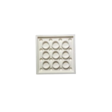 LEGO® Spielbausteine LEGO® 4X4 Platten Bauplatten Weiß - 3031 NEU! Menge 50x, (Creativ-Set, 50 St), Made in Europe