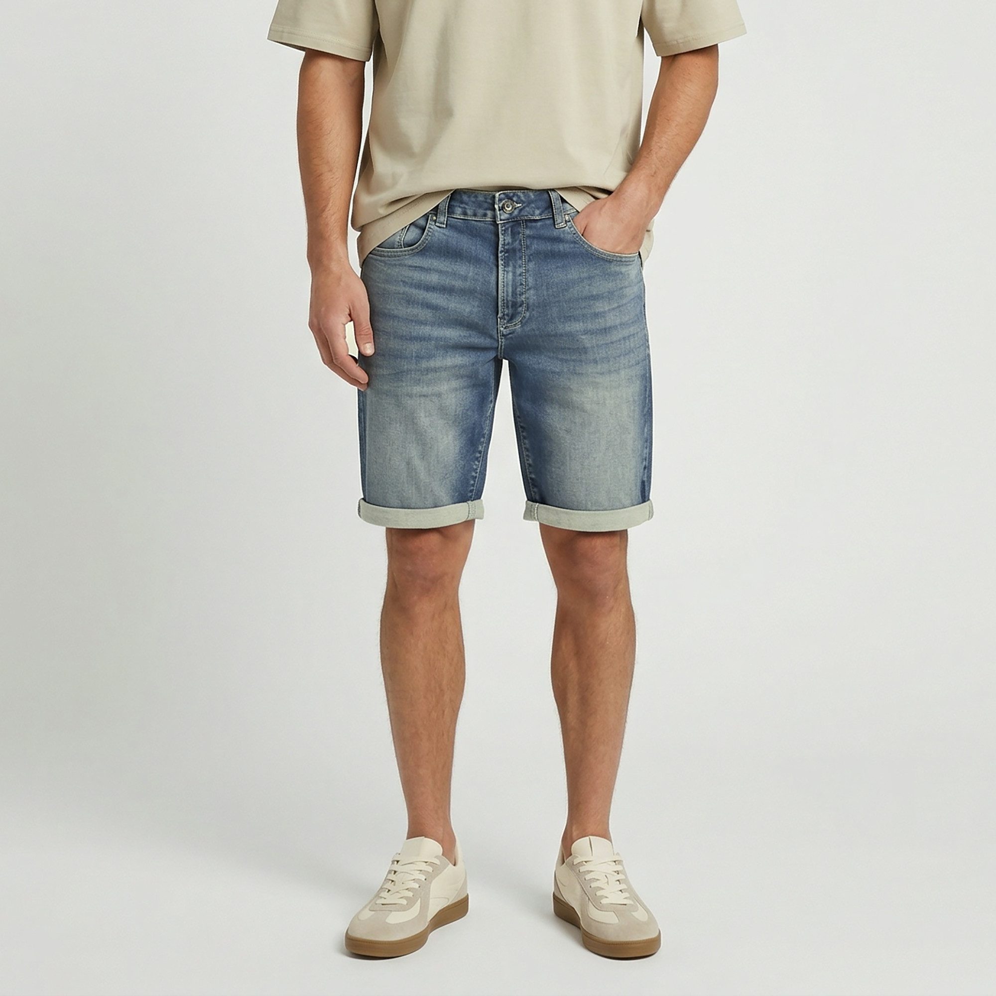 CARS JEANS Jeansbermudas COLORADO Denim Short
