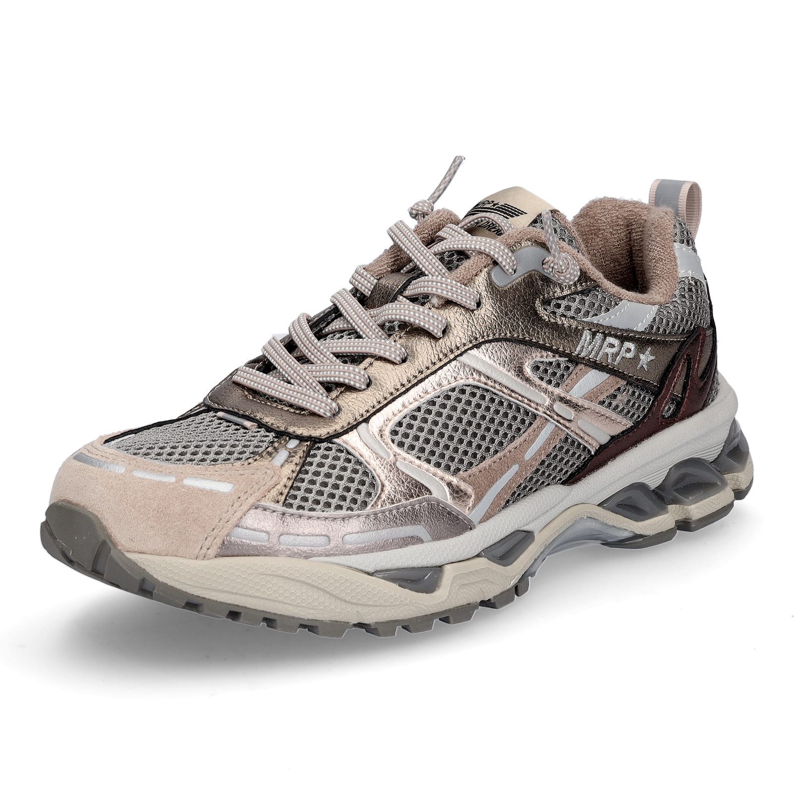 Maripé Maripé Damen Sneaker Amsterdam metallic combi Sneaker günstig online kaufen