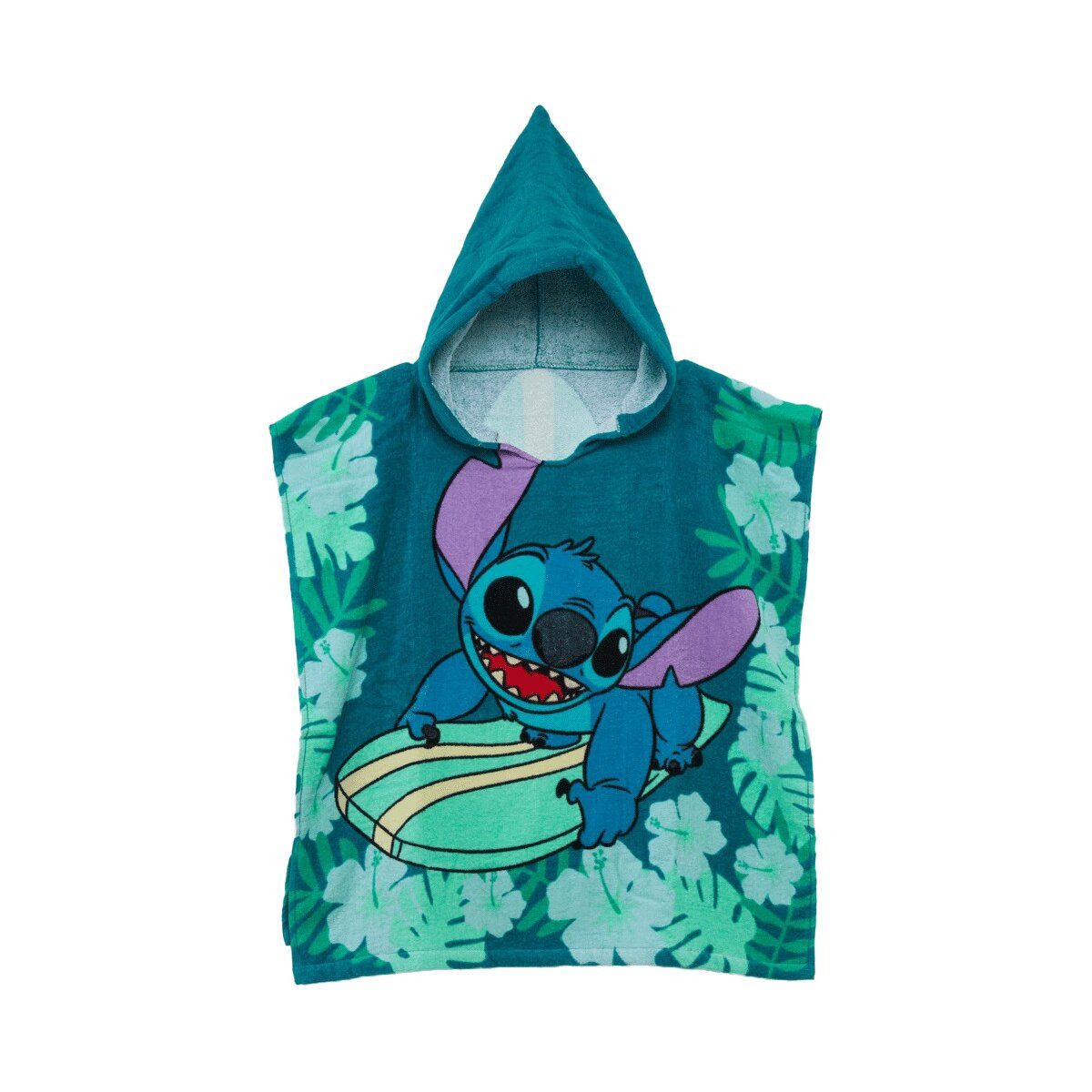 Lilo & Stitch Poncho Lilo & Stitch Poncho 60x120cm – Strandtuch Surf Design